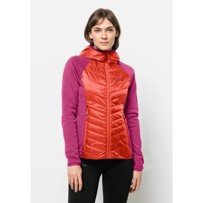 Abbildung von Jack Wolfskin Routeburn PRO Hybrid W Softshelljacke, Damen, Größe: Medium, Vibrant orange