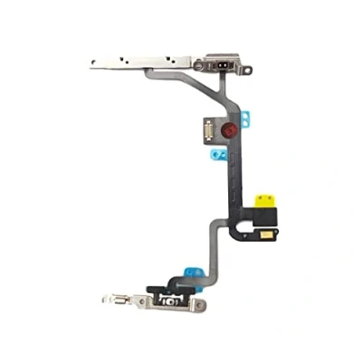 Abbildung von Smartex® Powerflex Kable Ersatzteil kompatibel mit iPhone 8 Integrierten Konnektoren für EIN Aus Schalter und Volume