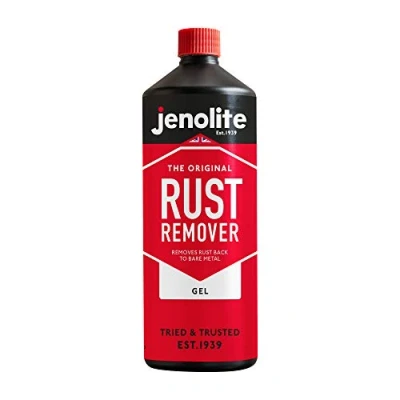 Abbildung von JENOLITE Rostentferner Gel. Zur schnellen Behandlung von Rost, zurück zu blankem Metall. Inhalt: 1kg