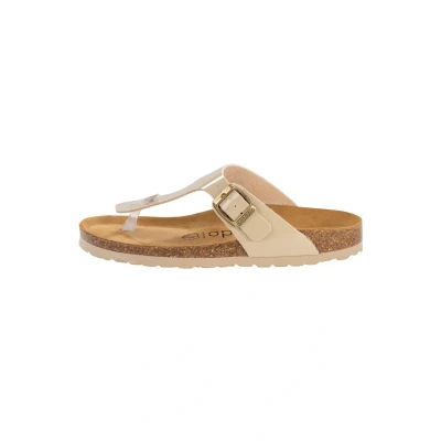 Abbildung von Palado KOS Zehentrenner, Damen, Größe: 41, Cream lack Schuhe