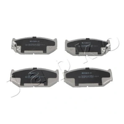 Abbildung von JAPKO 50820 Bremsbelagsatz Vorderachse SUZUKI: SWIFT 3, 4