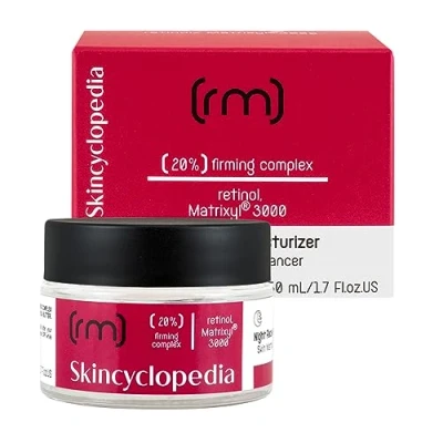 Abbildung von Skincyclopedia Retinol Creme hochdosiert, Anti Aging Nachtcreme mit Matrixyl 3000 und Squalan, Gesichtscreme für straffere Haut, Gesichtspflege Frauen Männer, Skincare against Wrinkles, 50ml