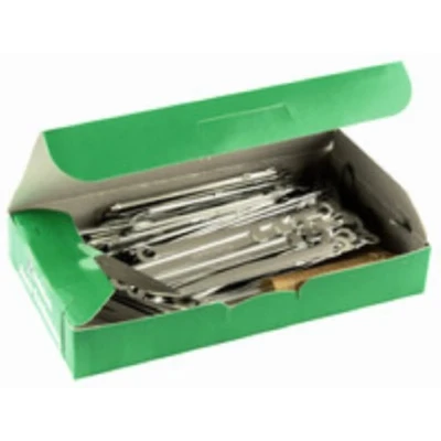 Abbildung von Acco 70850 Twinlock Fastener 2 teiliger Archivierungsclip, 50 Stück,, silber