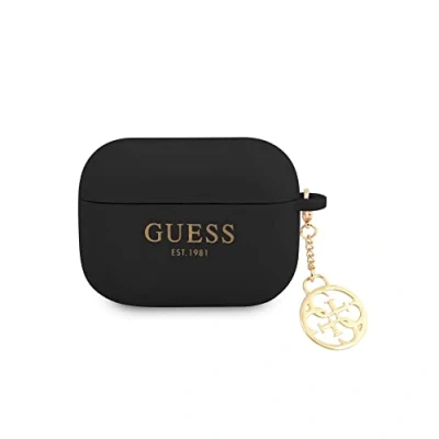 Abbildung von Guess GUAPLSC4EK Hülle für AirPods Pro schwarz Silicone Charm Collection FEA3SILRE rot