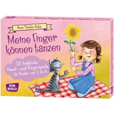 Abbildung von Meine Finger können tanzen: 30 fröhliche Hand und Fingerspiele für Kinder von 3 bis 6 (Spielen Lernen Freude haben. tolle Ideen Kindergruppen auf DIN A5 Karten)