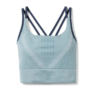 Abbildung von Smartwool Strappy Sportbh mit leichter Stützkraft, Damen, Größe: XS, Lead