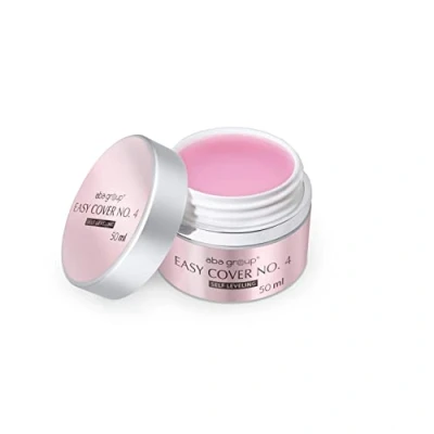 Abbildung von Easy Cover Self Leveling Gel Aba Group 50ml selbstnivellierendes Aufbaugel, Nagelgel, UV, LED für Nägel, naildesign, camouflage, aufbaugel gelnägel, versiegelungsgel gelnägel (Nr 4)