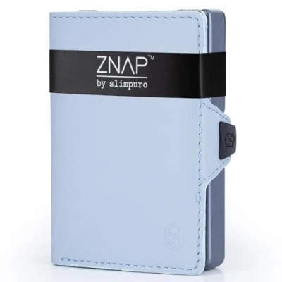 Abbildung von Slimpuro Geldbörse ZNAP Wallet (Set), Portemonnaie RFID Schutz Bankkarten Geldscheine Münzen Damen Herren