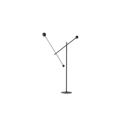 Abbildung von Artemide Ixa LED Stehleuchte justierbar anthrazit