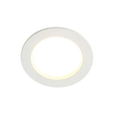 Abbildung von Arcchio LED Einbauleuchte Milaine, Ø 10 cm, weiß, dimmbar