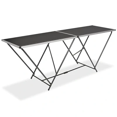 Abbildung von vidaXL Klapptisch MDF Aluminium Tapeziertisch Multifunktionstisch Arbeitstisch