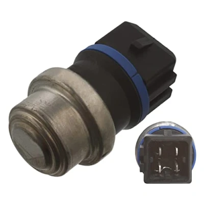 Abbildung von FEBI BILSTEIN 37498 Kühlmitteltemperatursensor Blau VOLKSWAGEN: TRANSPORTER 4 Pritsche / Fahrgestell, Bus, GOLF 3, FORD: Galaxy Mk1 MPV