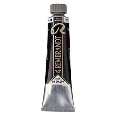 Abbildung von Rembrandt Oil Colour Tube Oxide Black 735
