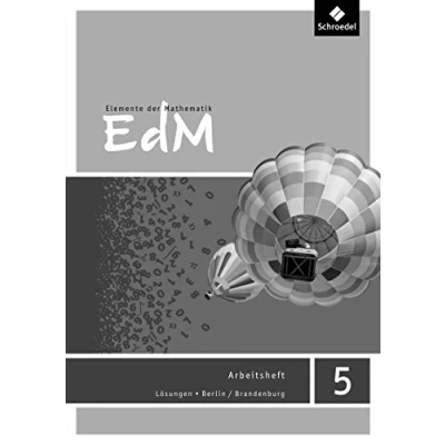 Abbildung von Elemente der Mathematik SI Ausgabe 2016 für Berlin / Brandenburg: Lösungen Arbeitsheft 5