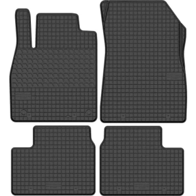 Abbildung von Gummimatten Gummi Fußmatten Satz für Nissan Micra K13 (2010 ) Passgenau