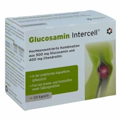 Abbildung von Glucosamin Intercell Kapseln 120 St