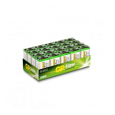 Abbildung von Batterie Super Alkaline 9 V (Packung mit 20 Stück)