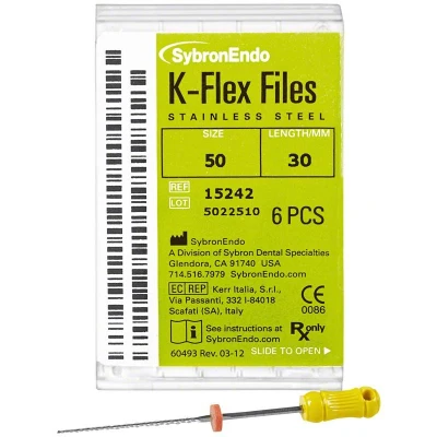 Abbildung von K Flex Feilen 30mm ISO 050 gelb 6