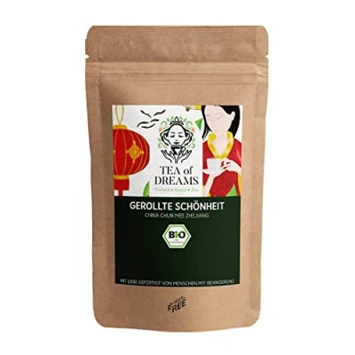 Abbildung von Grüner Tee Bio &quot;Gerollte Schönheit&quot; China Chun Mee Zhejiang loser 250g