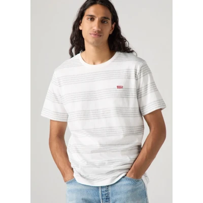 Abbildung von Levi&#039;s Original TEE Tshirt print, Herren, Größe: Large, Bright white