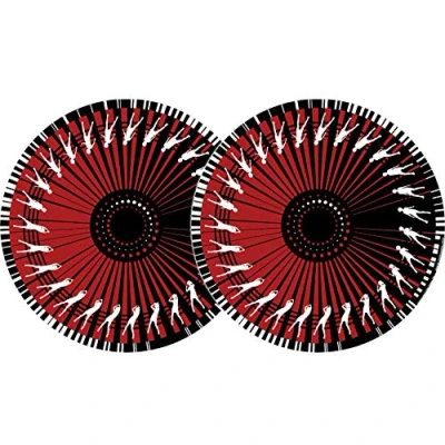 Abbildung von 2x Zomo Slipmats Dance rot Doppelpack