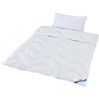 Abbildung von Beco Bettdecke + Kopfkissen &quot;Sale&quot;, (Spar Set), in 135x200 und Kissen 40x80 cm
