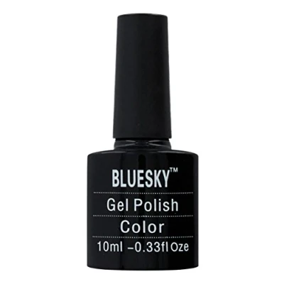 Abbildung von BLUESKY Gel Polish, Kissy Kiss, DC46, auflösbarer Nagellack, Rosa, Pastel, Pfirsich, 10 ml