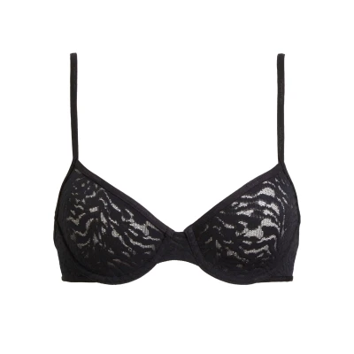 Abbildung von Calvin Klein Underwear Unlined DEMI Bügel BH, Damen, Größe: 75B, Black