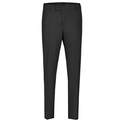 Abbildung von HECHTER PARIS Herren Trousers NOS XTEN SF Anzughose, Black, 58