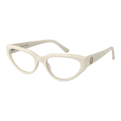 Abbildung von Guess Damen GU50113 021 Rahmen von BRILLEN Acetat Weiß Cat Eye Normal