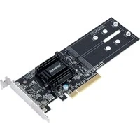 Abbildung von Synology M2D18 Storage bay adapter Expansion Slot to 2 x M.2 Card PCIe 2.0 x8
