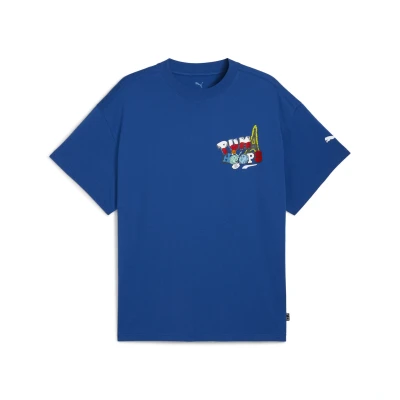 Abbildung von Puma Tshirt print, Herren, Größe: XXL, Vivid blue