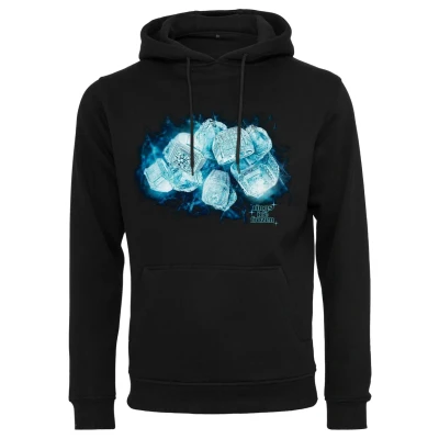 Abbildung von Mister Tee ICE Rings Kapuzenpullover, Herren, Größe: XL, Black