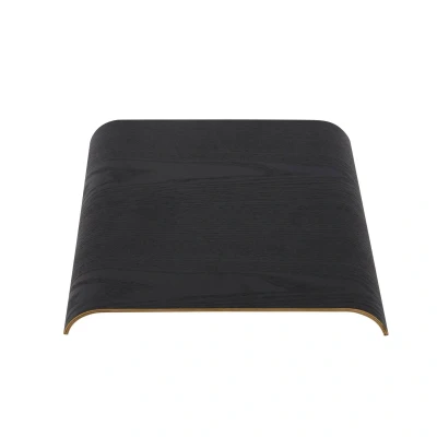 Abbildung von AYTM Tablett Curva, schwarz, 33 x 32 4 cm, Holz