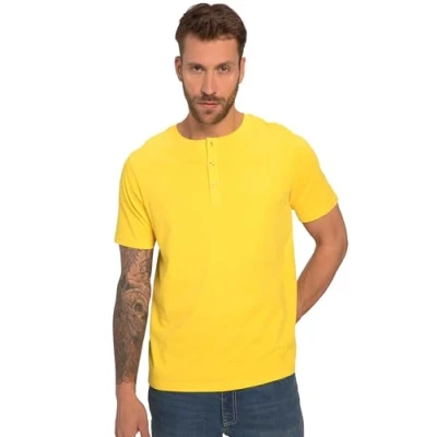 Abbildung von JP1880 Tshirt basic, Herren, Größe: 4XL, Royal yellow