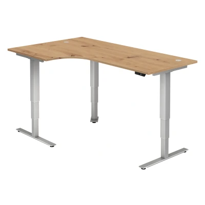 Abbildung von Hammerbacher Winkelschreibtisch XDSM82 Asteiche