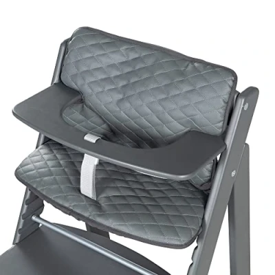 Abbildung von roba Sitzverkleinerer &quot;Sit Up Luxe, graphite gesteppt, 2 teilig&quot;, (2 tlg.)