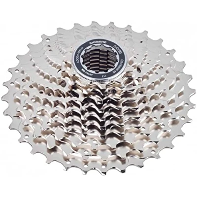 Abbildung von Shimano CS HG500 Kassette 10 fach Ausführung 11 32 Zähne 2016 Zahnkranz, Silber
