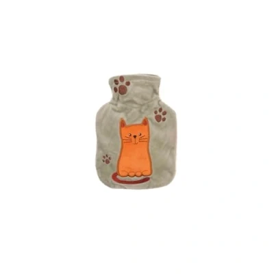 Abbildung von WÄrmflasche Mini 0.2 L Veloursbezug Kater Salbei 1 St