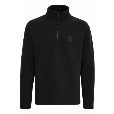 Abbildung von Indicode Jeans Idpierco Fleecepullover, Herren, Größe: Medium, Black