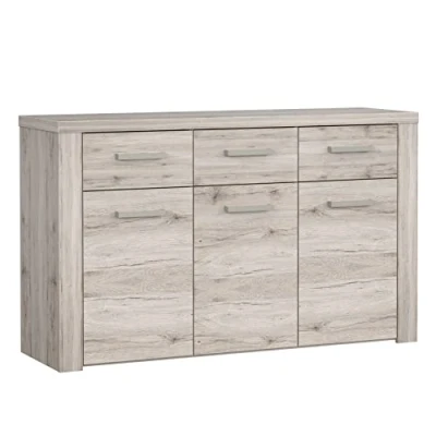 Abbildung von Newroom Sideboard Tammy, Sandeiche Modern Highboard Wohnzimmer