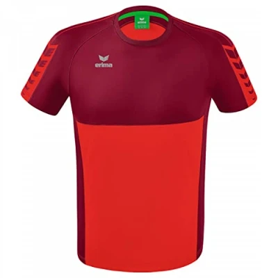Abbildung von Erima Kinder Six Wings Funktions T Shirt, rot/bordeaux, 164
