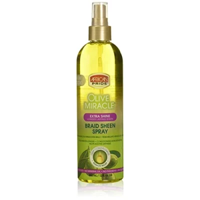 Abbildung von African Pride Braid Sheen Spray Extra Shine Longer Lasting 355ml