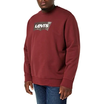 Abbildung von Levi&#039;s Standard Graphic CREW Sweatshirt, Herren, Größe: XL, Port