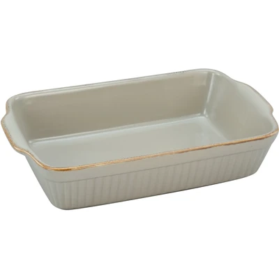Abbildung von CreaTable Auflaufform &quot;Classic Vintage&quot;, Steinzeug, (1 St.), mit markantem Streifendekor, 20 x 34 cm