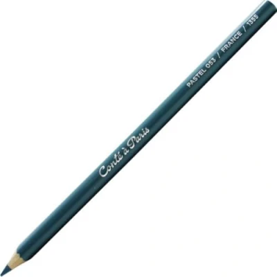 Abbildung von Conté a Paris 2153 Pastellstifte mit hoher Lichtechtheit aus hochwertigen Pigmente für Skizzen und Portraits, Ø Mine 5mm, Stift 8,5mm Paynesgrau