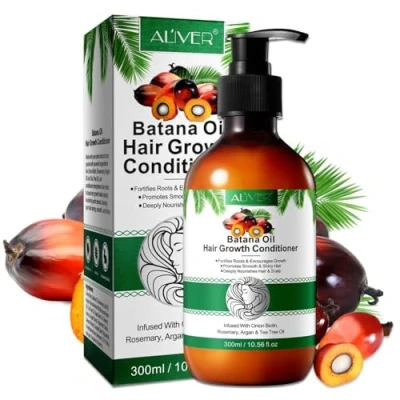 Abbildung von P Beauty Batana Öl Conditioner mit Rosmarin 1x300ml stärkt Haarwachstum &amp; regeneriert, Für geschmeidiges Haar alle Haartypen repariert Spliss, spendet Feuchtigkeit sulfatfrei vegan