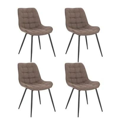 Abbildung von HOME DELUXE Esszimmerstuhl Polsterstuhl 2er 8er Set IKALO (4 St), Gestell aus Metall, Küchenstuhl