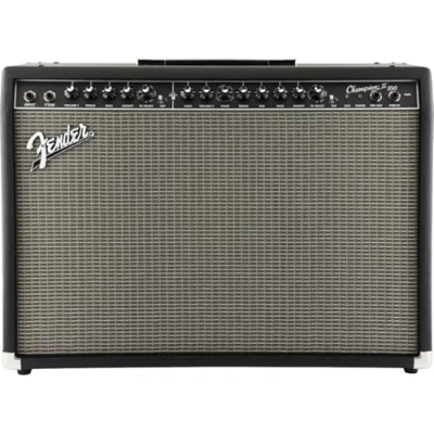 Abbildung von Fender Champion II 100, Combo Gitarrenverstärker, 100W, geeignet für E Gitarre, mehr Leistung, verbesserte Effekte und Verstärkermodelle, Schwarz/Silber
