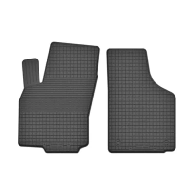 Abbildung von Gummimatten Automatten Gummifussmatten Gummi Fußmatten für Renault Twingo I Bj. 1993 2006 VORNE Fahrer und Beifahrermatte DX_CX